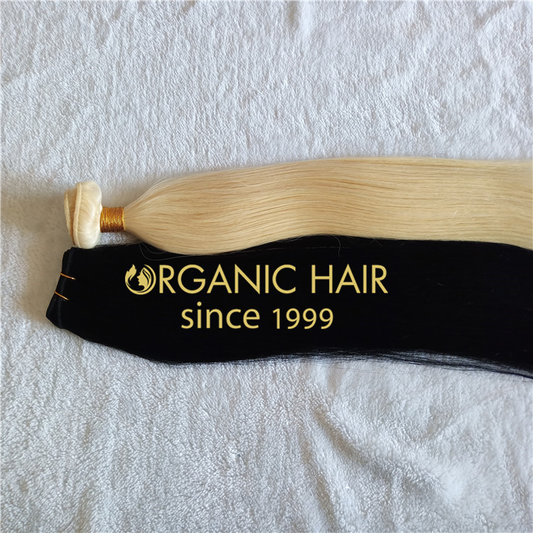  Premium Cuticle intact hair weft extensions  H174